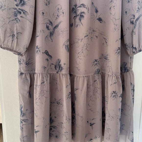 Aritzia Wilfred⎜MIRIAM DRESS⎜DRY BASIL / GRANITE BLUE - Picture 9 of 15